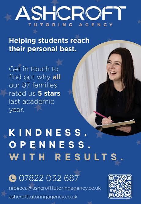 All 87 Ashcroft families rated us 5 stars last academic year
